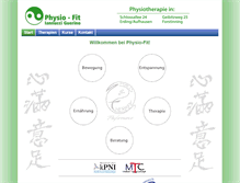 Tablet Screenshot of physio-iannucci.de